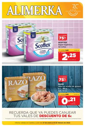 Folleto actual Alimerka - 27/01/22 - 09/02/22.