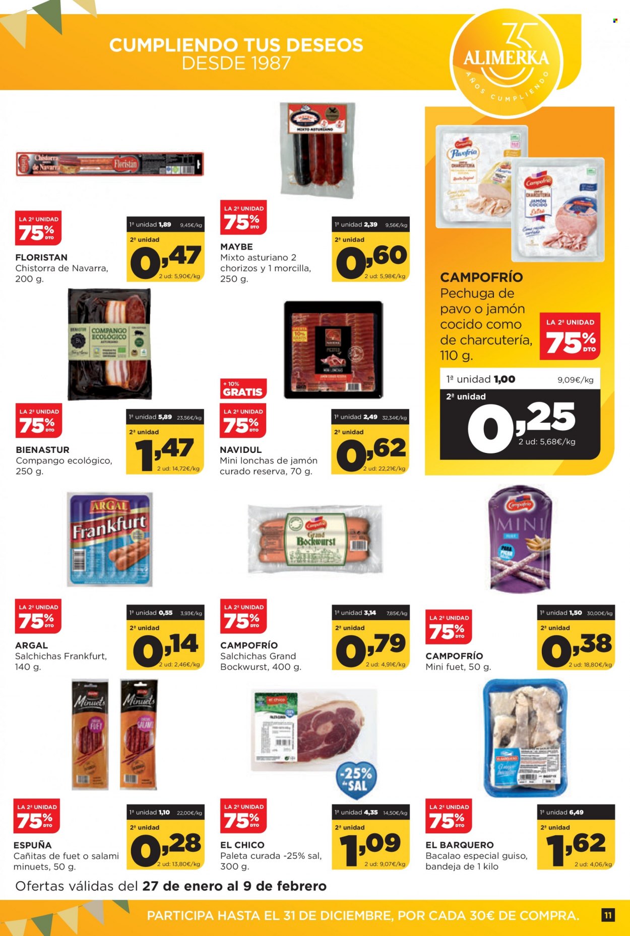 Folleto Alimerka - 27/01/22 - 09/02/22. Página 11