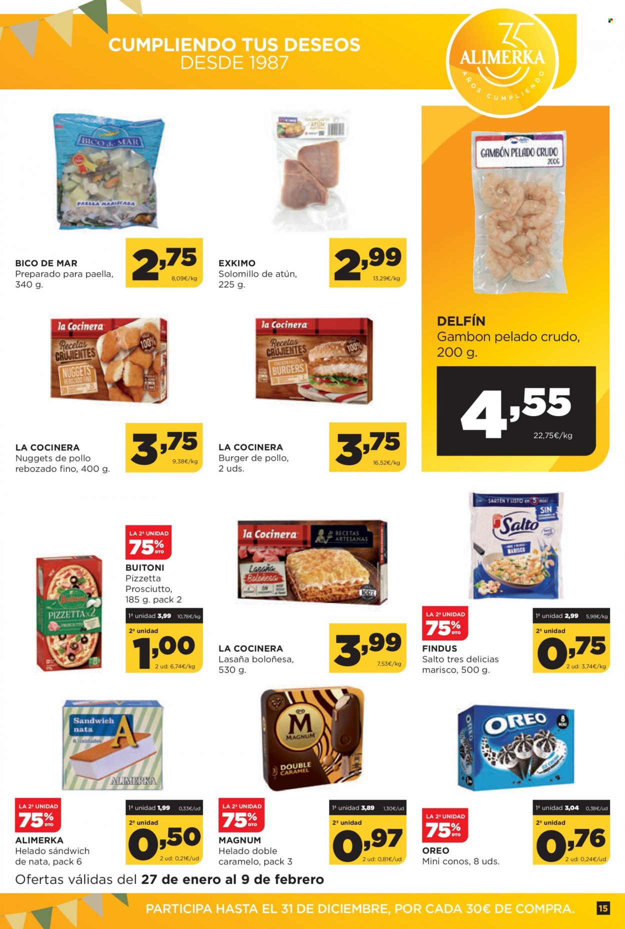 Folleto Alimerka - 27/01/22 - 09/02/22. Página 15