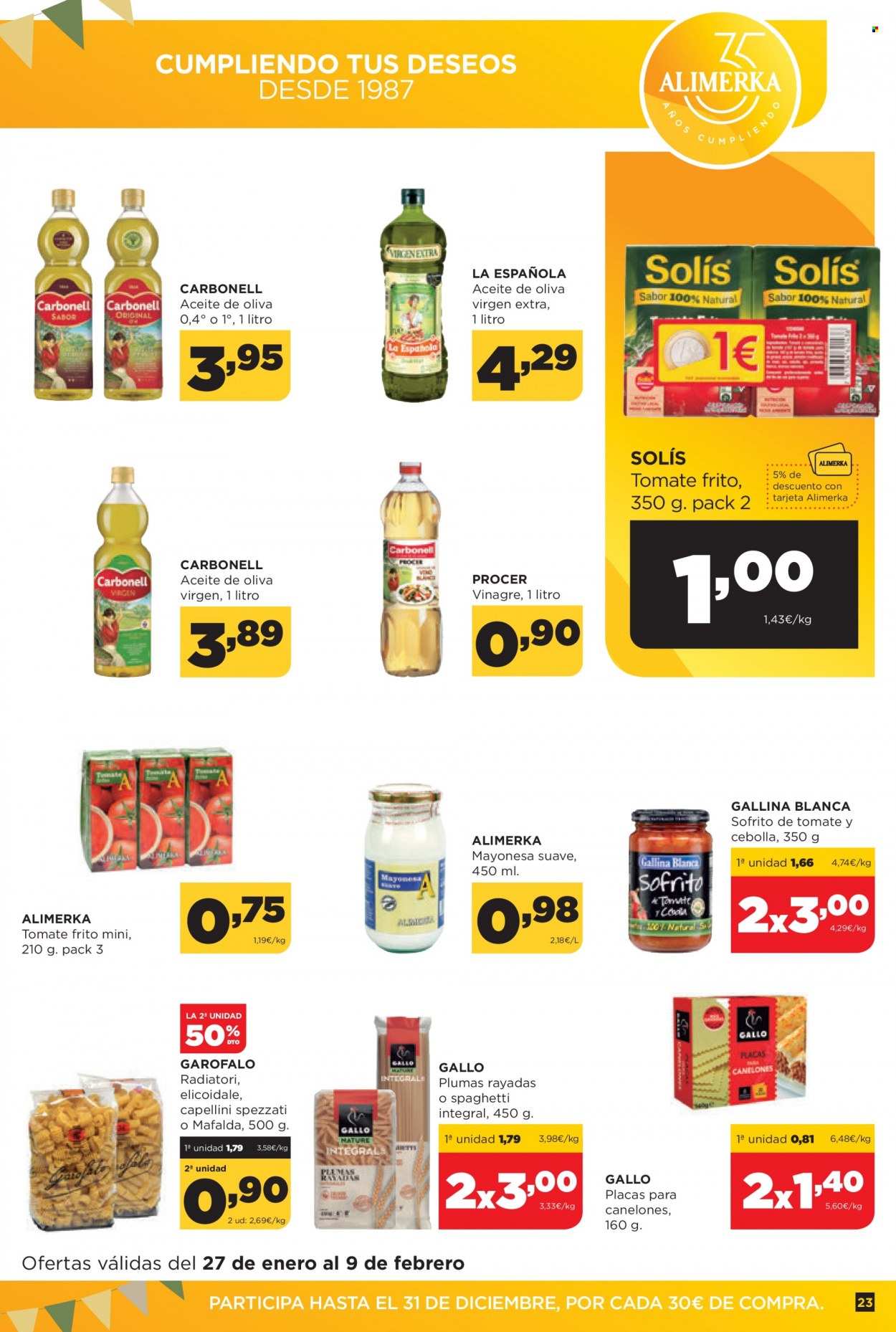 Folleto Alimerka - 27/01/22 - 09/02/22. Página 23