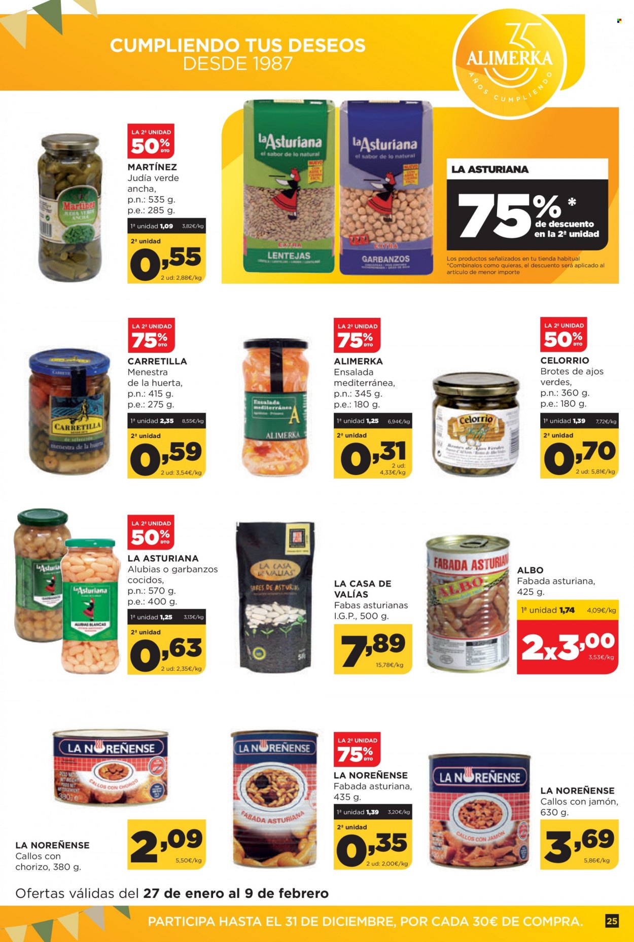 Folleto Alimerka - 27/01/22 - 09/02/22. Página 25