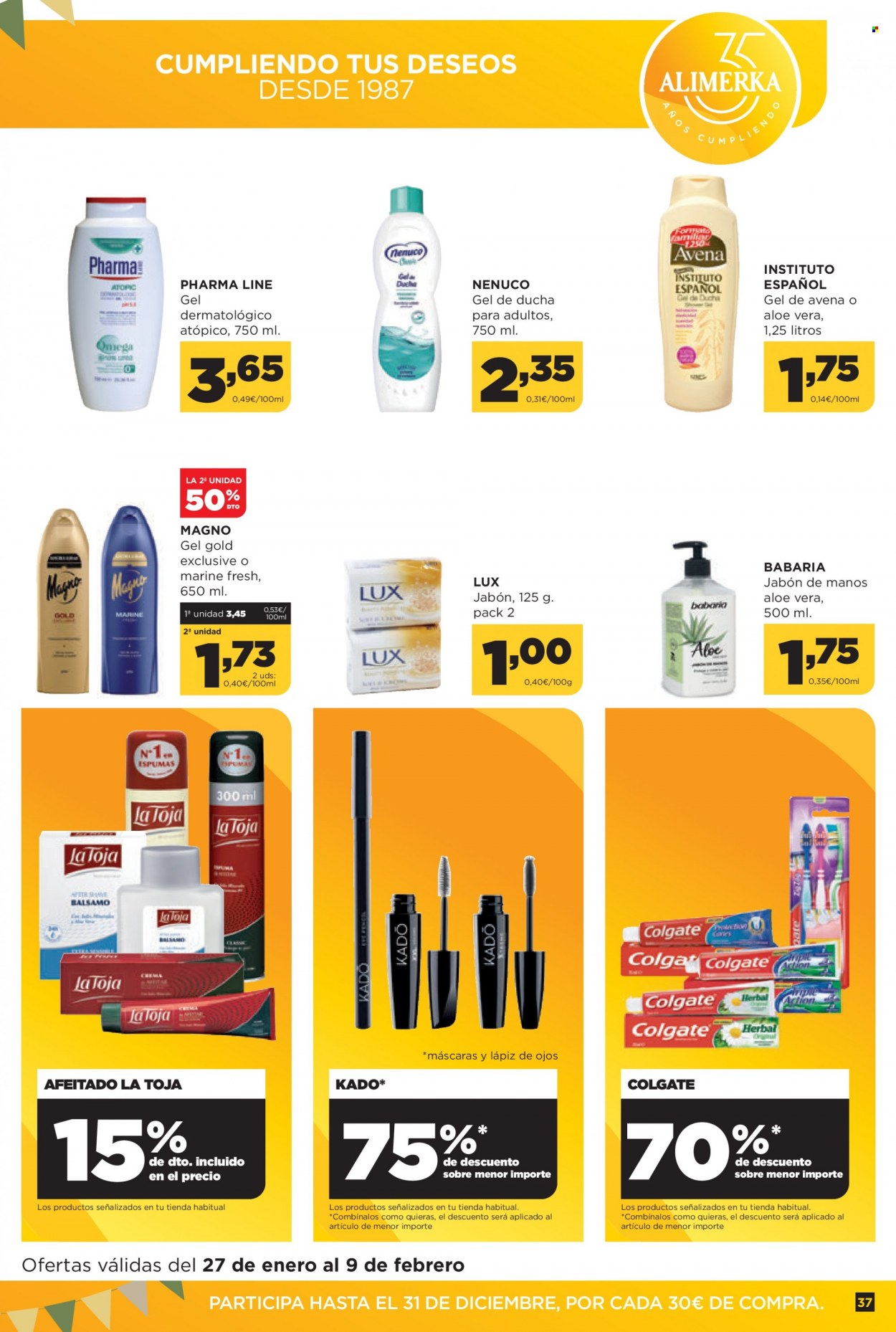 Folleto Alimerka - 27/01/22 - 09/02/22. Página 37