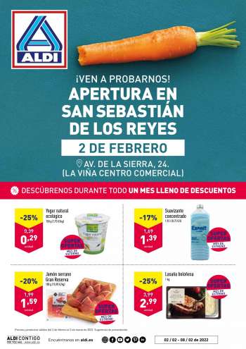 Folleto actual Aldi - 02/02/22 - 08/02/22.
