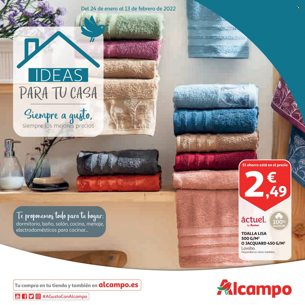 Folleto Alcampo - 24/01/22 - 13/02/22. Página 1
