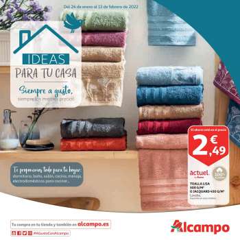 Folleto actual Alcampo - 24/01/22 - 13/02/22.