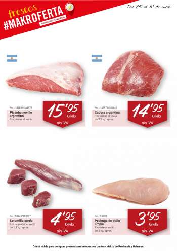 Folleto actual Makro - 25/01/22 - 31/01/22.