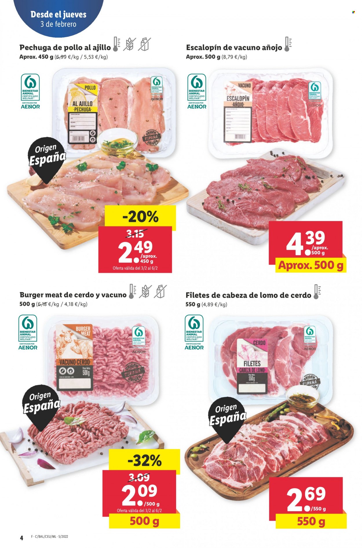 Folleto Lidl - 03/02/22 - 09/02/22. Página 4