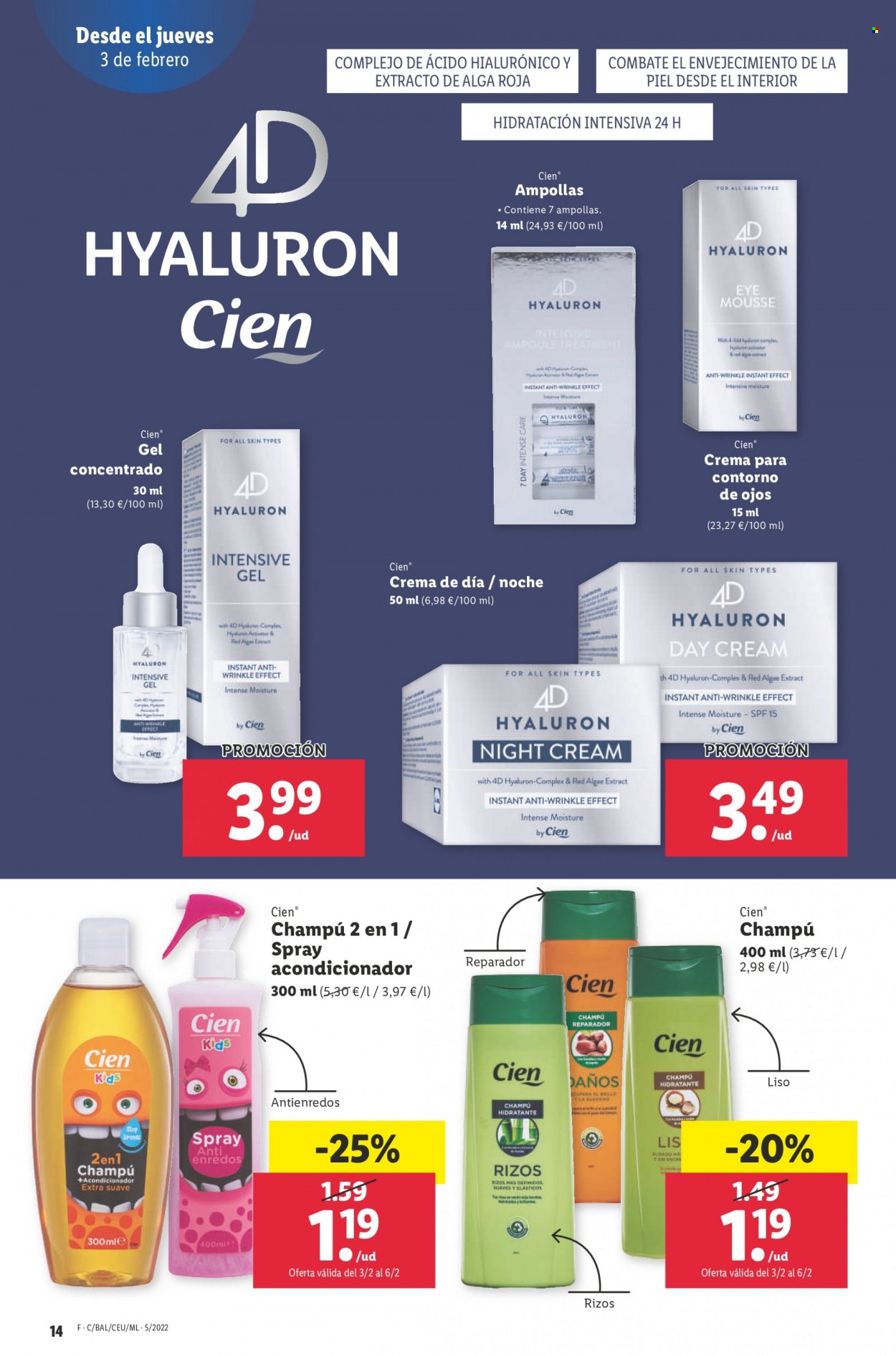 Folleto Lidl - 03/02/22 - 09/02/22. Página 14
