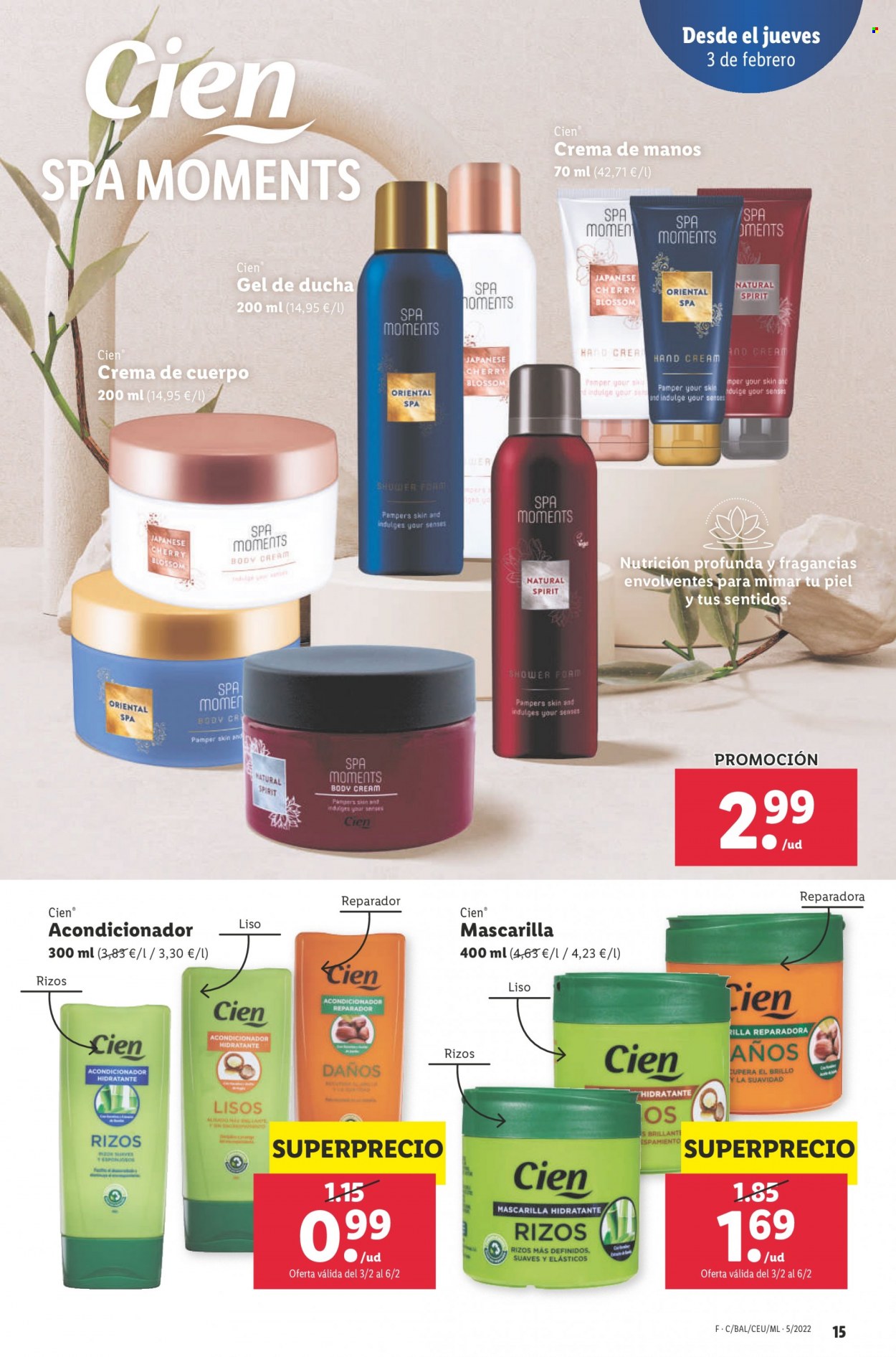 Folleto Lidl - 03/02/22 - 09/02/22. Página 15