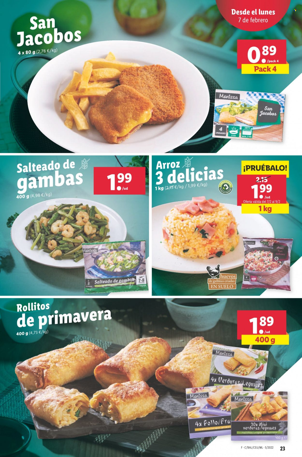 Folleto Lidl - 03/02/22 - 09/02/22. Página 23