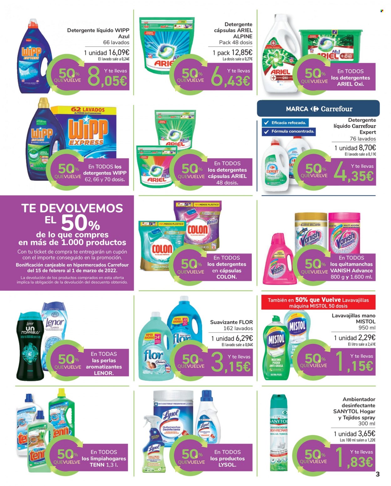 Folleto Carrefour - 28/01/22 - 14/02/22. Página 3