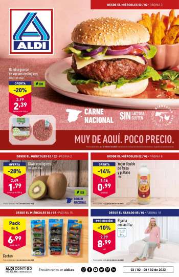 Folleto actual Aldi - 02/02/22 - 08/02/22.
