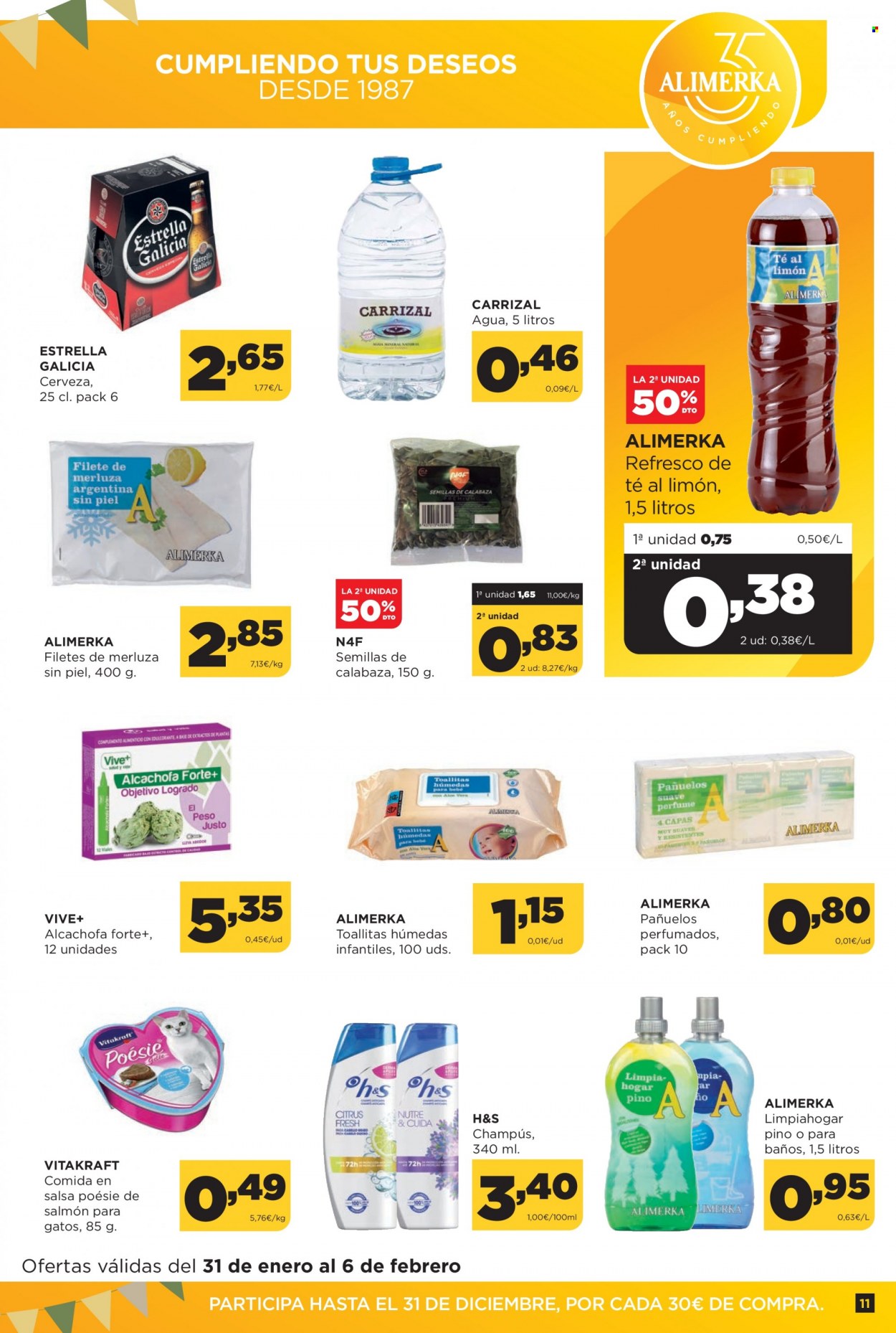Folleto Alimerka - 31/01/22 - 06/02/22. Página 11