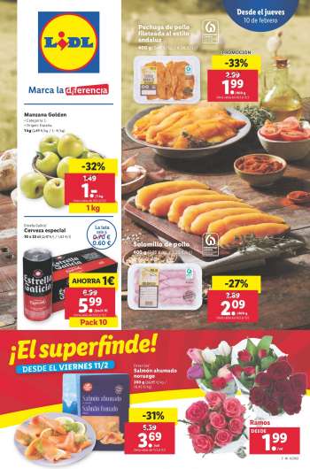 Folleto actual Lidl - 10/02/22 - 16/02/22.