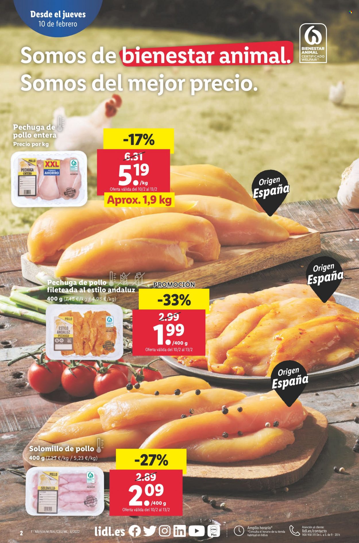 Folleto Lidl - 10/02/22 - 16/02/22. Página 2