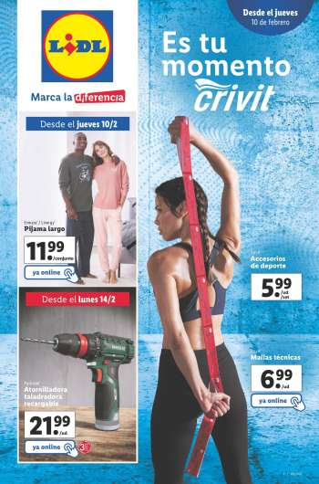 Folleto actual Lidl - 10/02/22 - 16/02/22.