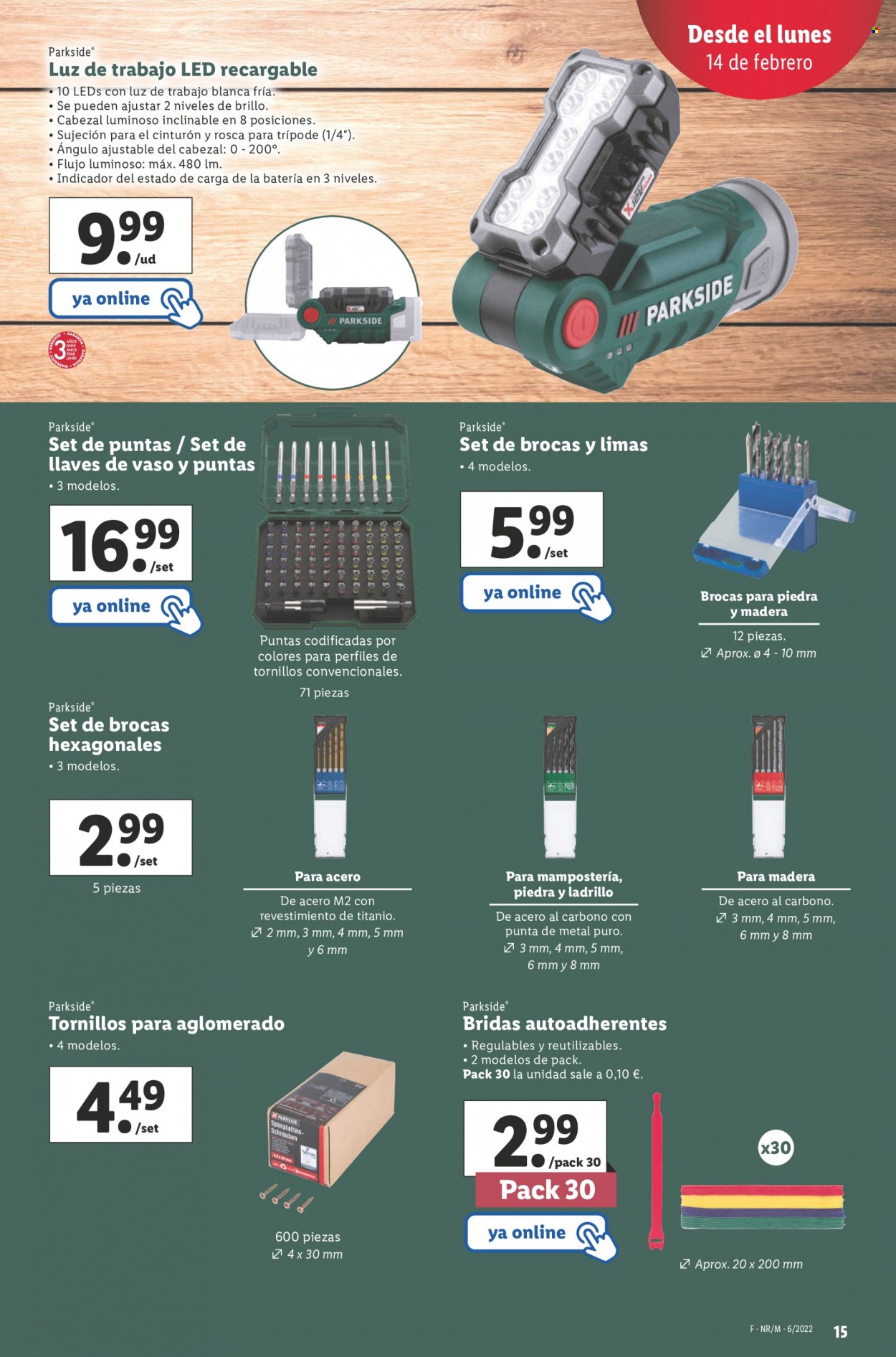 Folleto Lidl - 10/02/22 - 16/02/22. Página 15