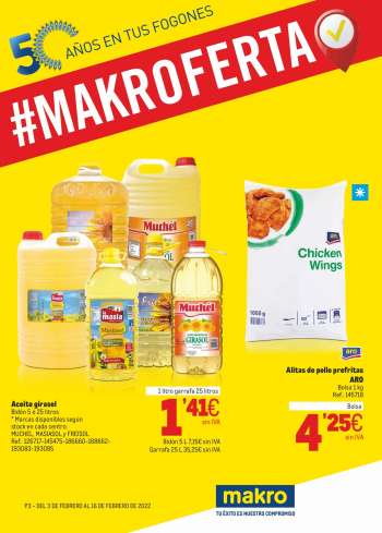 Folleto actual Makro - 03/02/22 - 16/02/22.