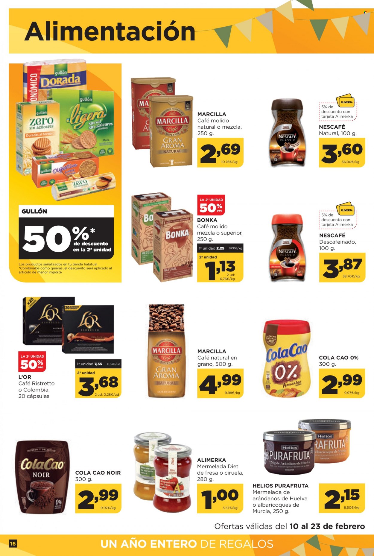 Folleto Alimerka - 10/02/22 - 23/02/22. Página 16