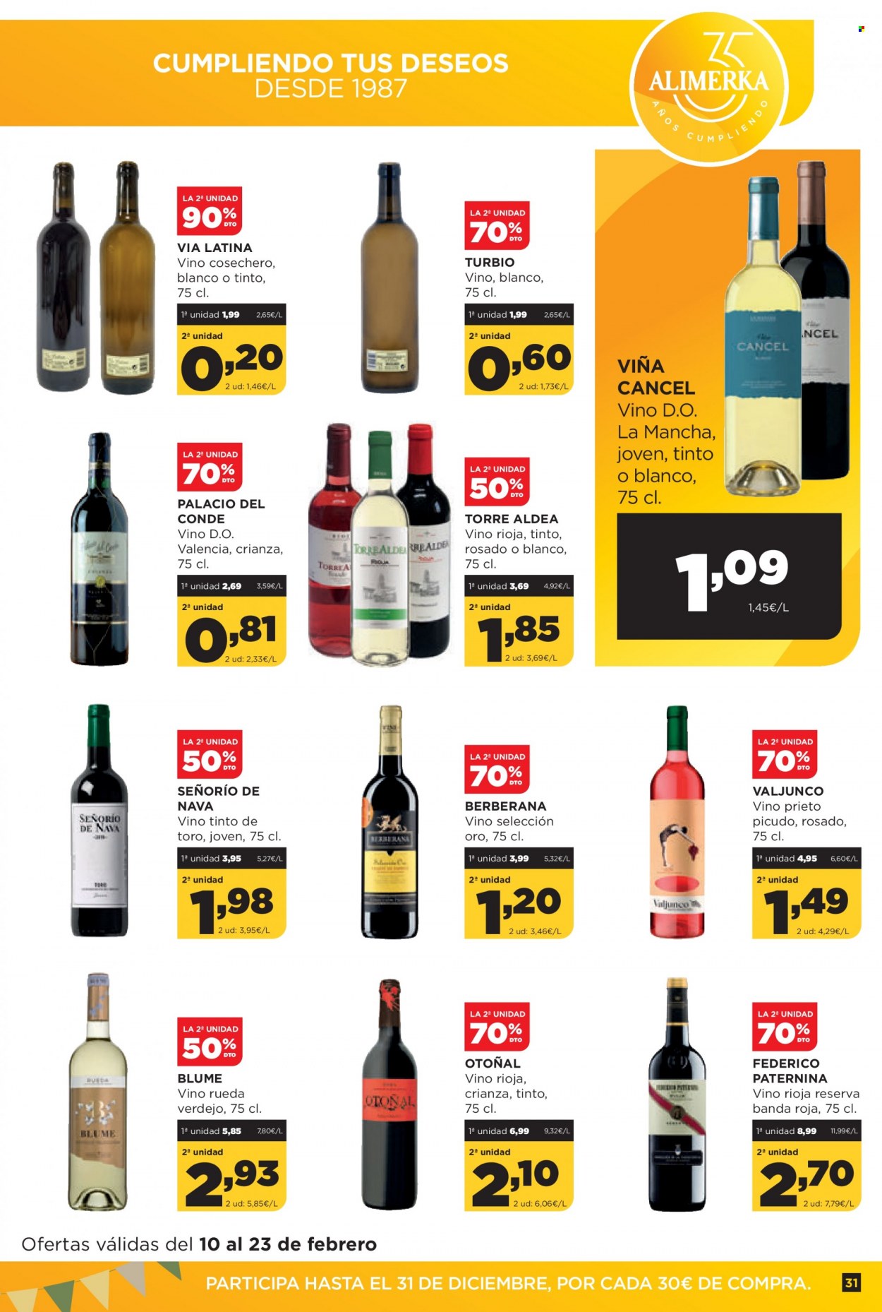 Folleto Alimerka - 10/02/22 - 23/02/22. Página 31