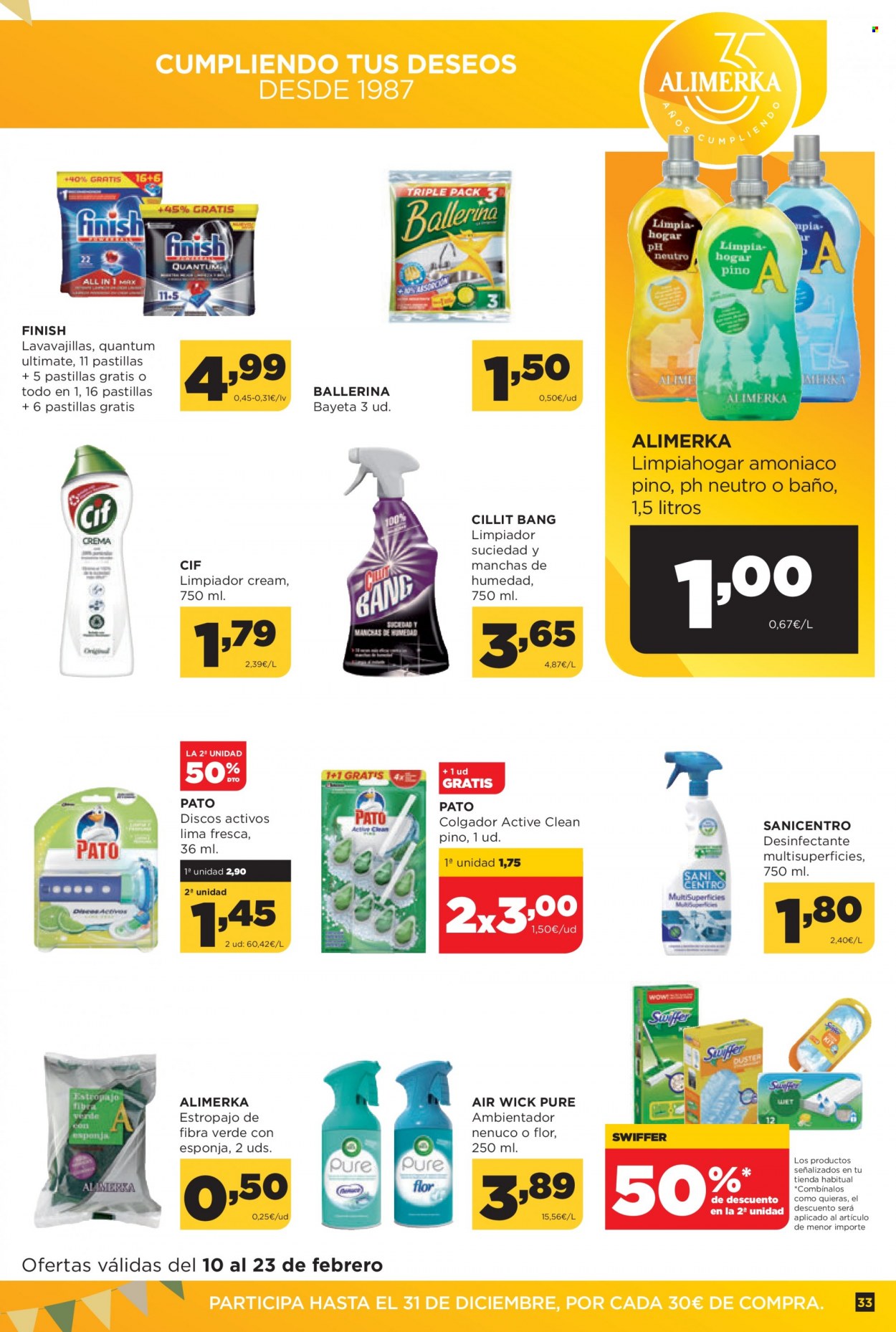 Folleto Alimerka - 10/02/22 - 23/02/22. Página 33