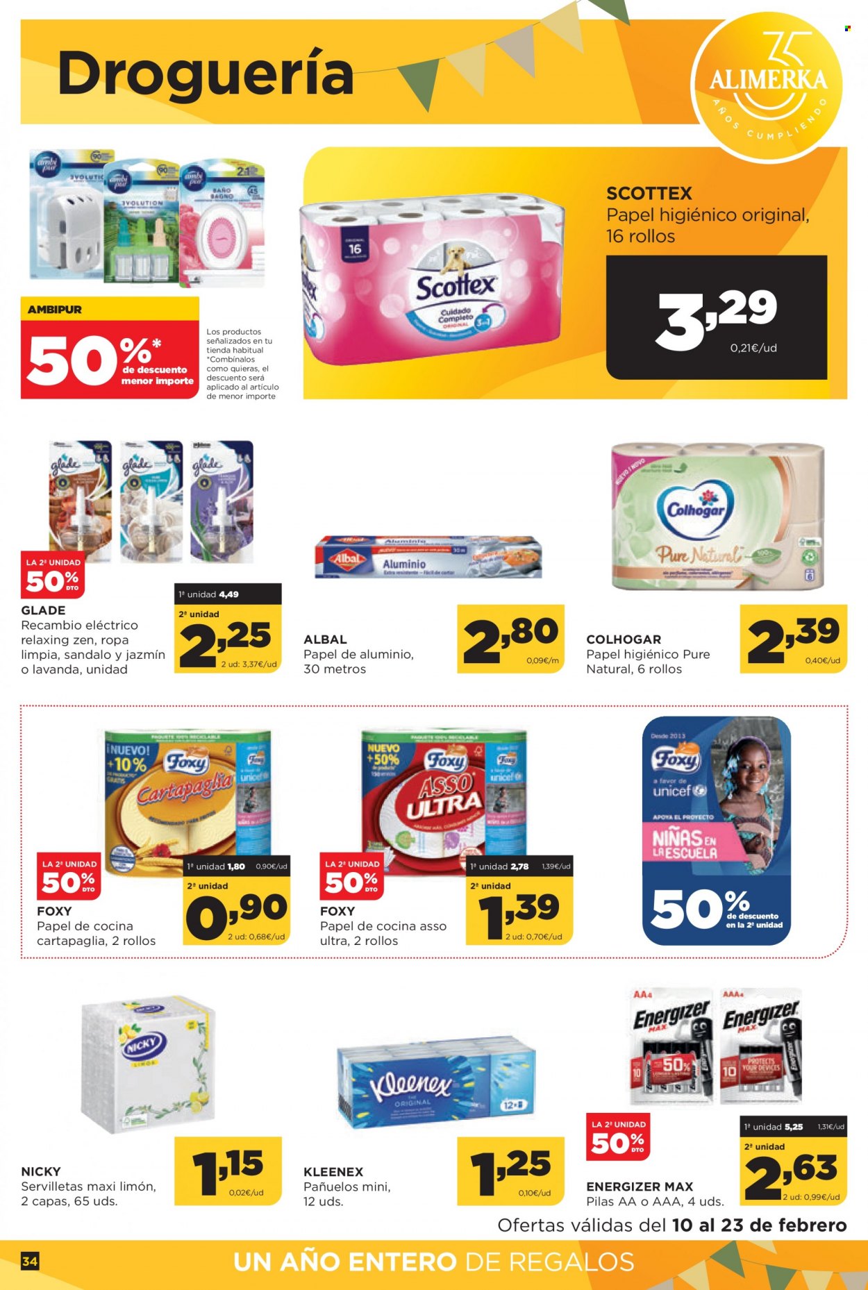 Folleto Alimerka - 10/02/22 - 23/02/22. Página 34