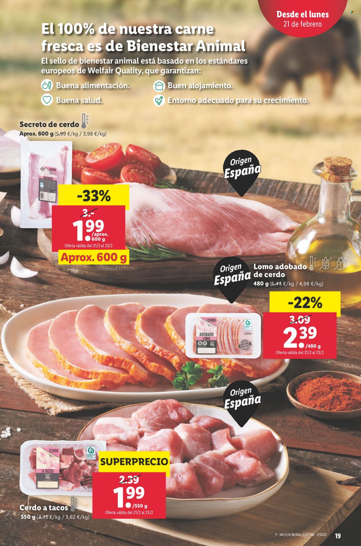Folleto Lidl - 17/02/22 - 23/02/22. Página 19