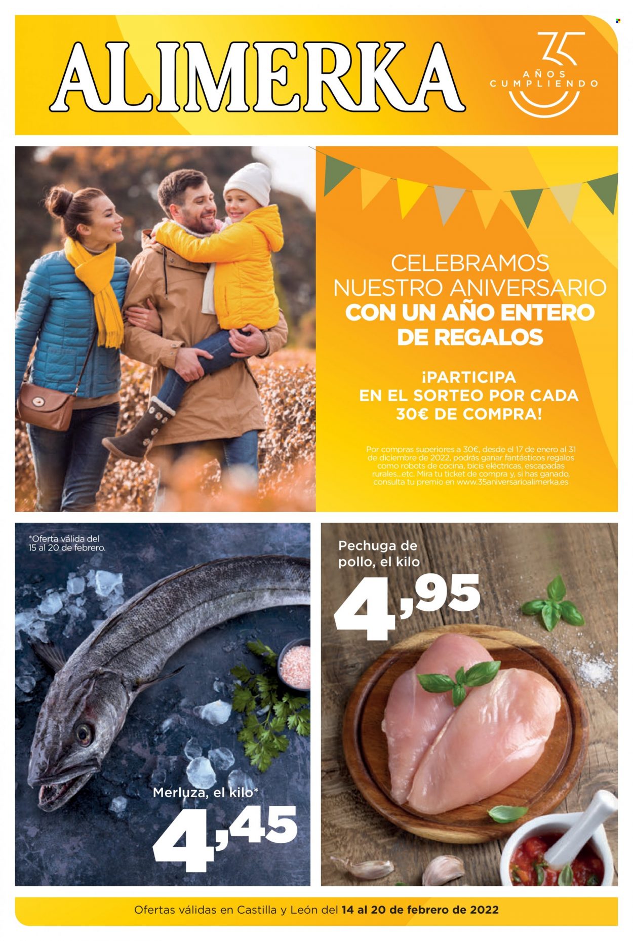 Folleto Alimerka - 14/02/22 - 20/02/22. Página 1