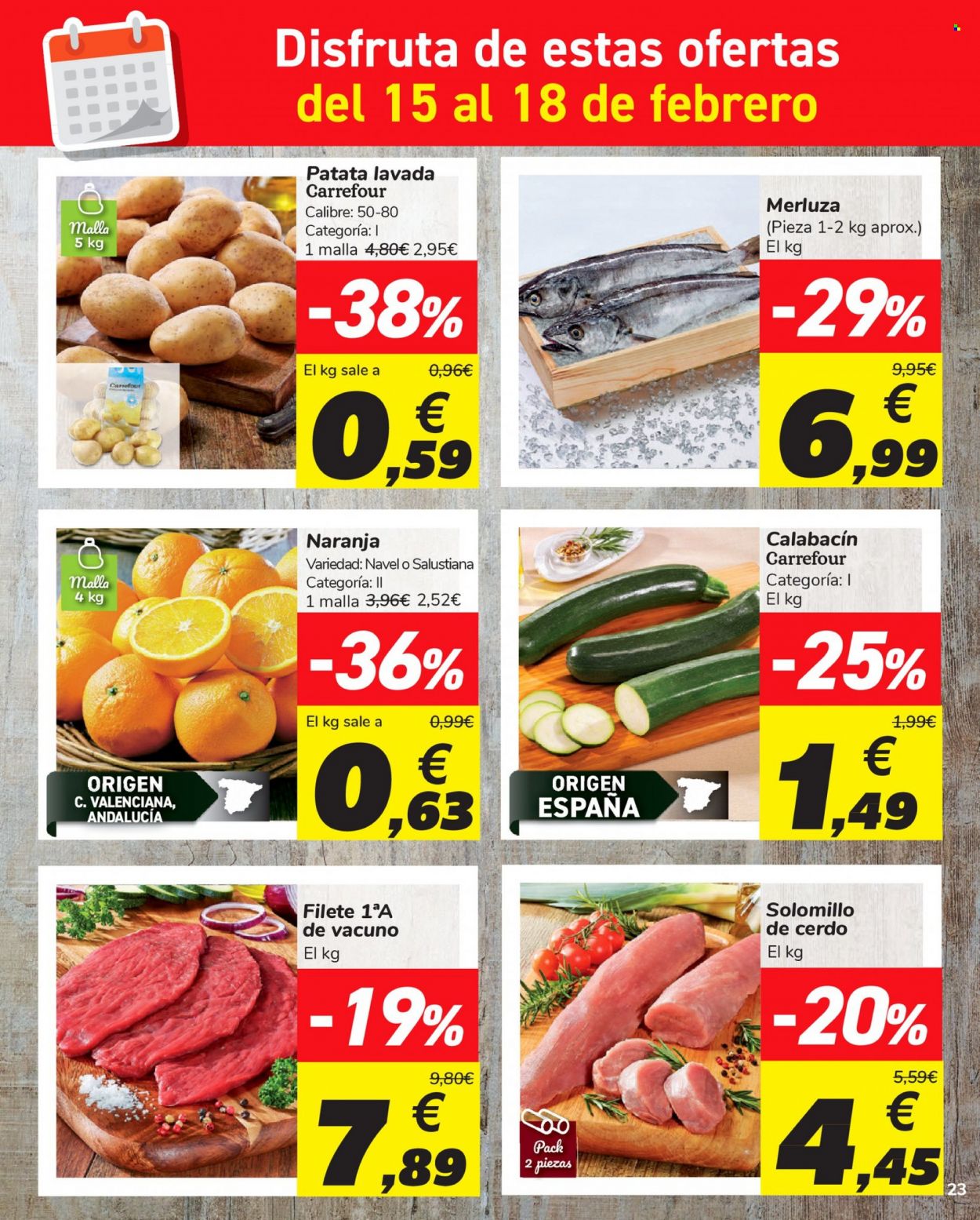 Folleto Carrefour - 15/02/22 - 23/02/22. Página 23