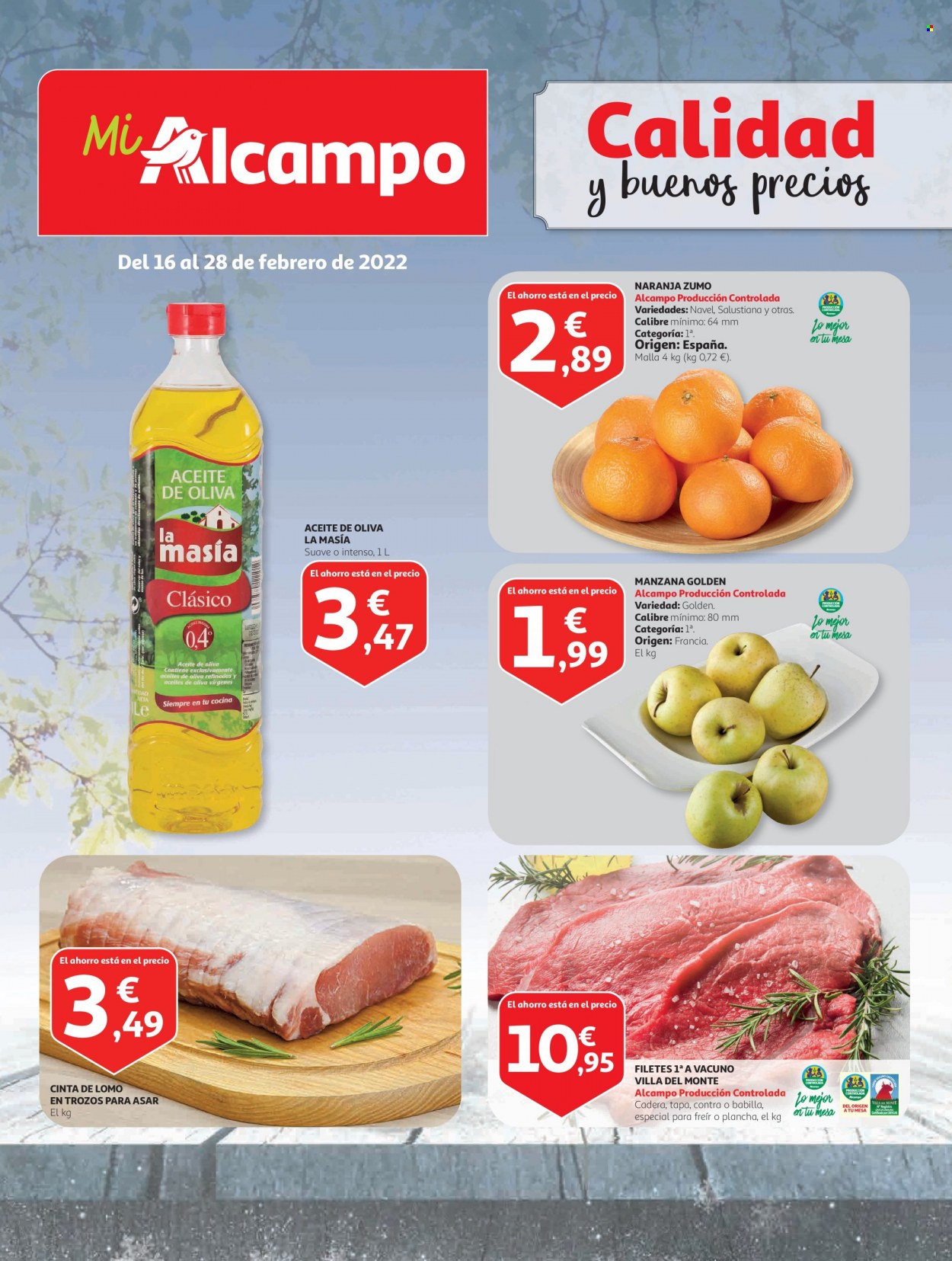 Folleto Alcampo - 16/02/22 - 28/02/22. Página 1