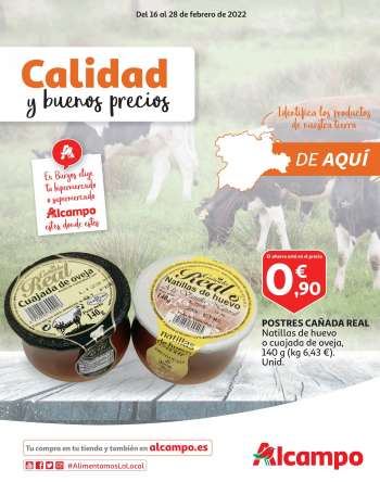 Folleto actual Alcampo - 16/02/22 - 28/02/22.