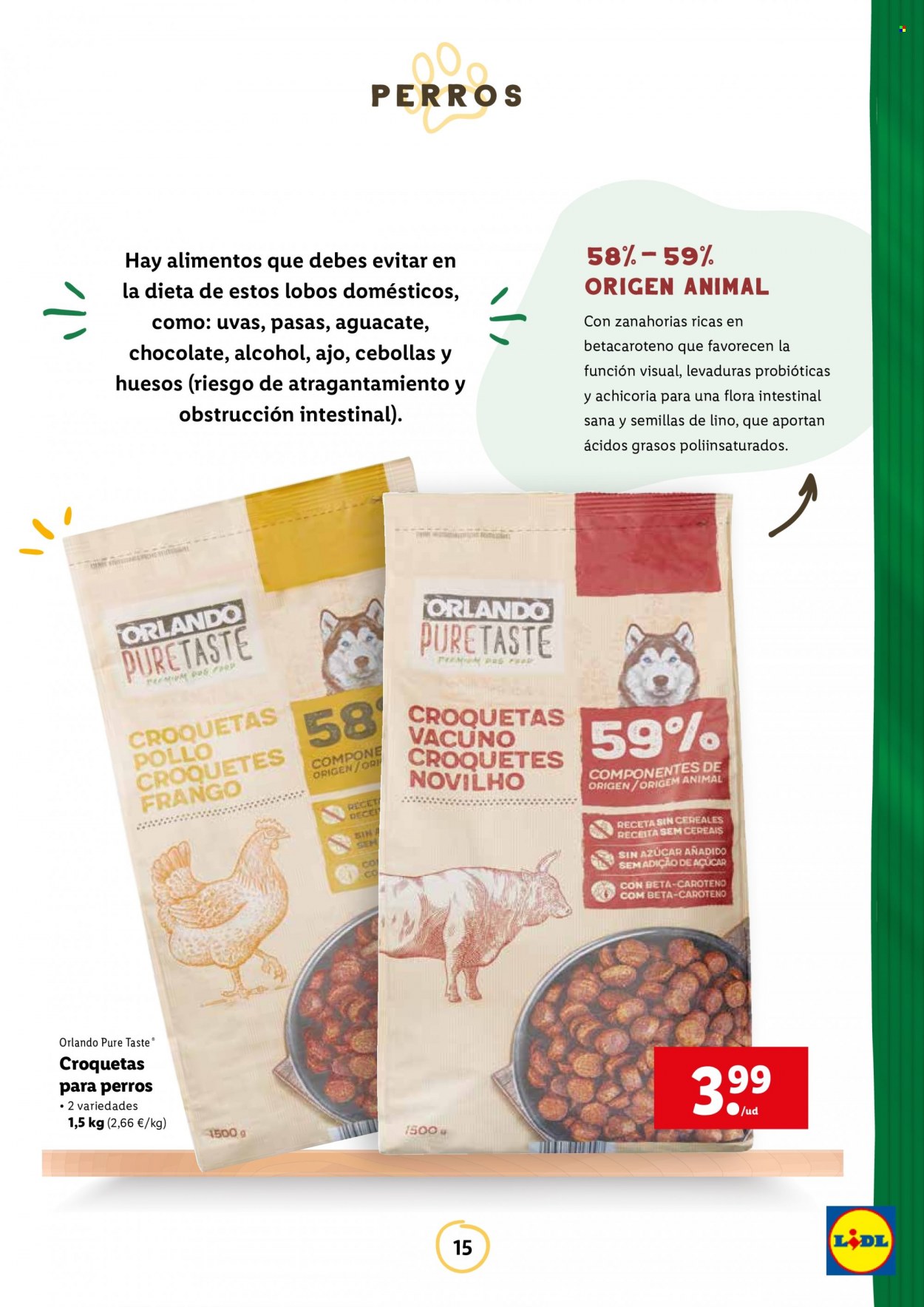 Folleto Lidl. Página 15