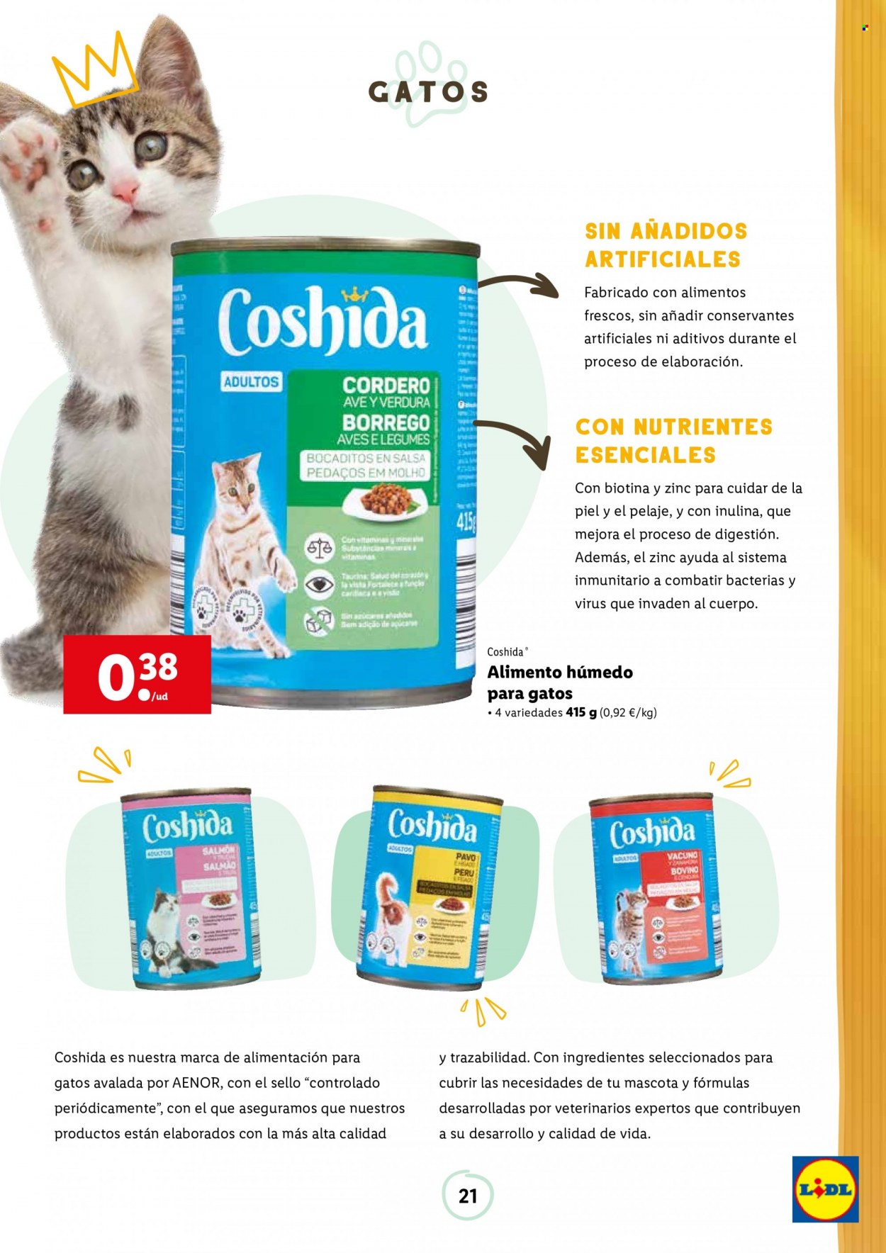 Folleto Lidl. Página 21