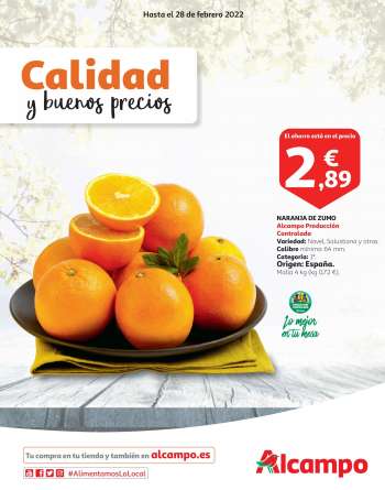 Folleto actual Alcampo - 16/02/22 - 28/02/22.