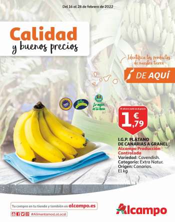 Folleto actual Alcampo - 16/02/22 - 28/02/22.
