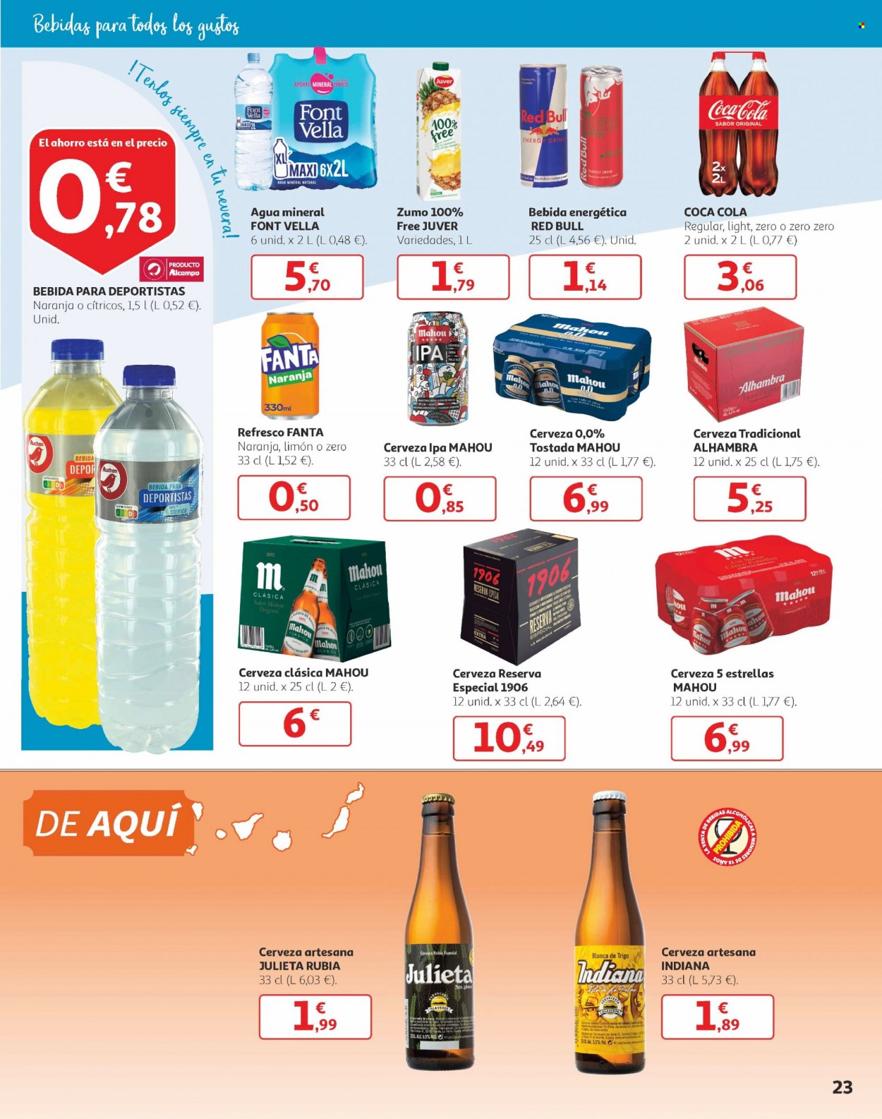 Folleto Alcampo - 16/02/22 - 28/02/22. Página 23