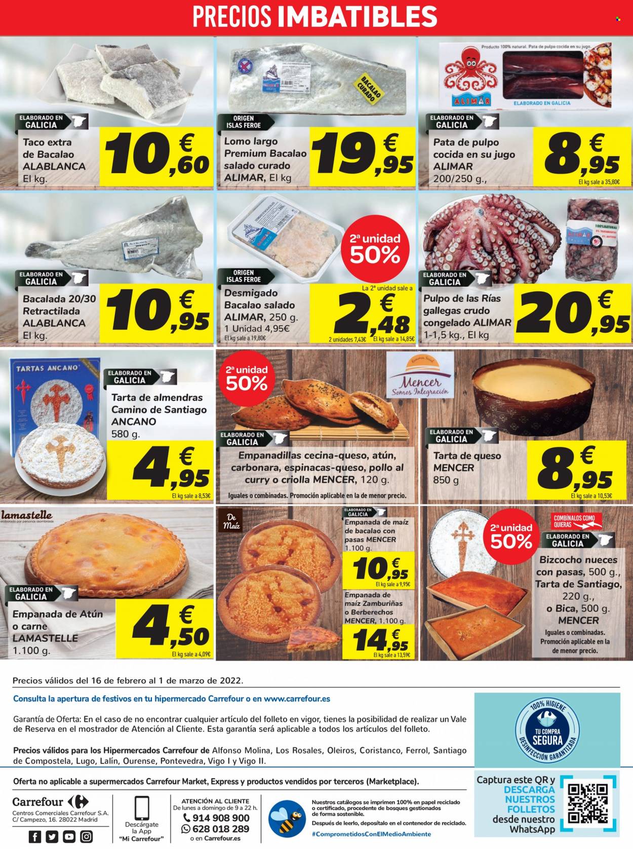 Folleto Carrefour - 16/02/22 - 01/03/22. Página 12