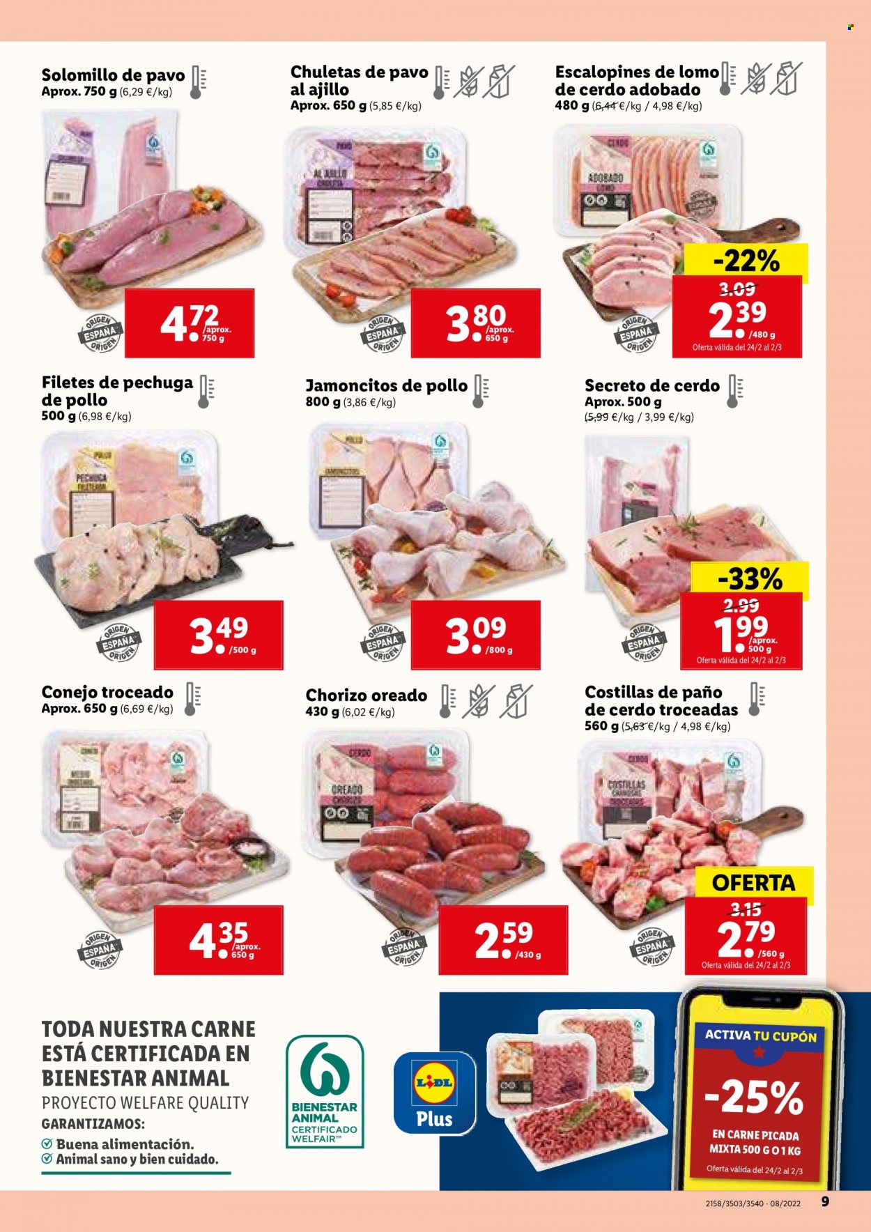 Folleto Lidl - 24/02/22 - 02/03/22. Página 9