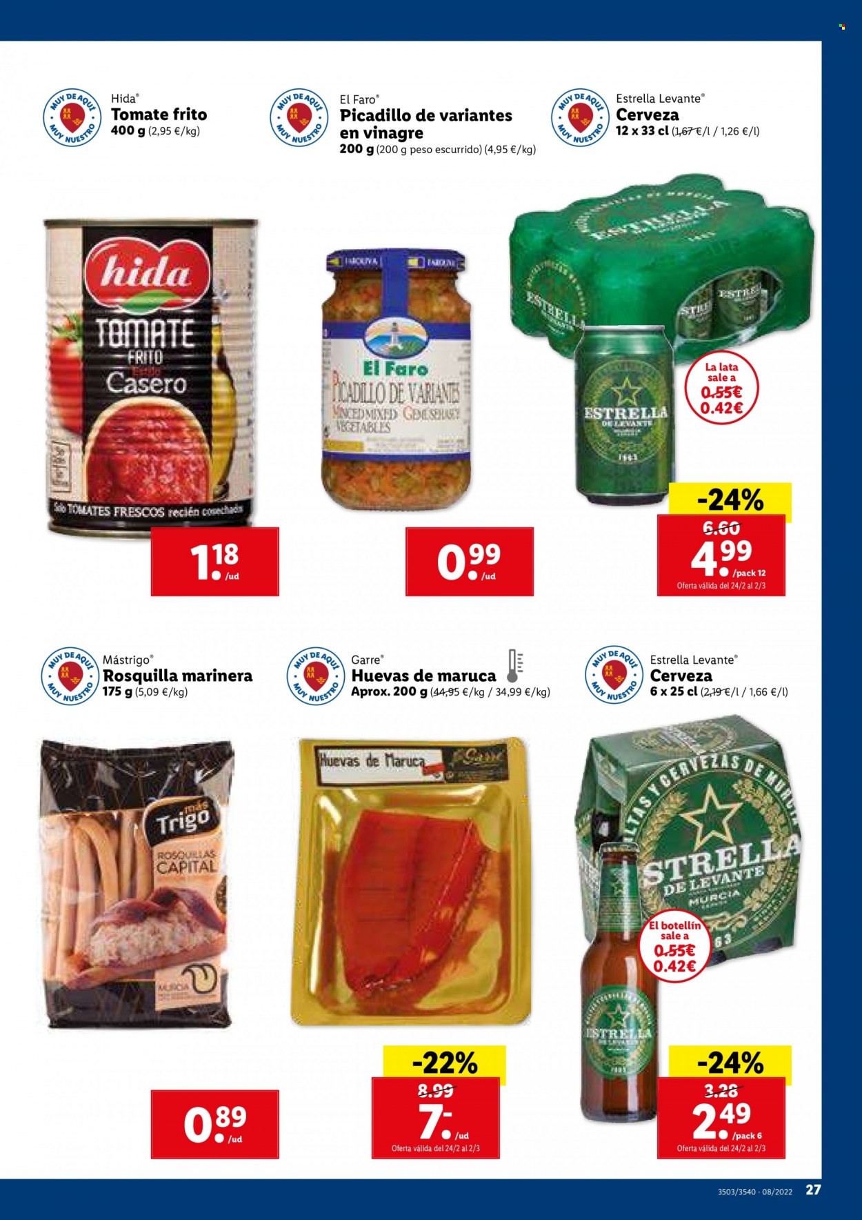 Folleto Lidl - 24/02/22 - 02/03/22. Página 27
