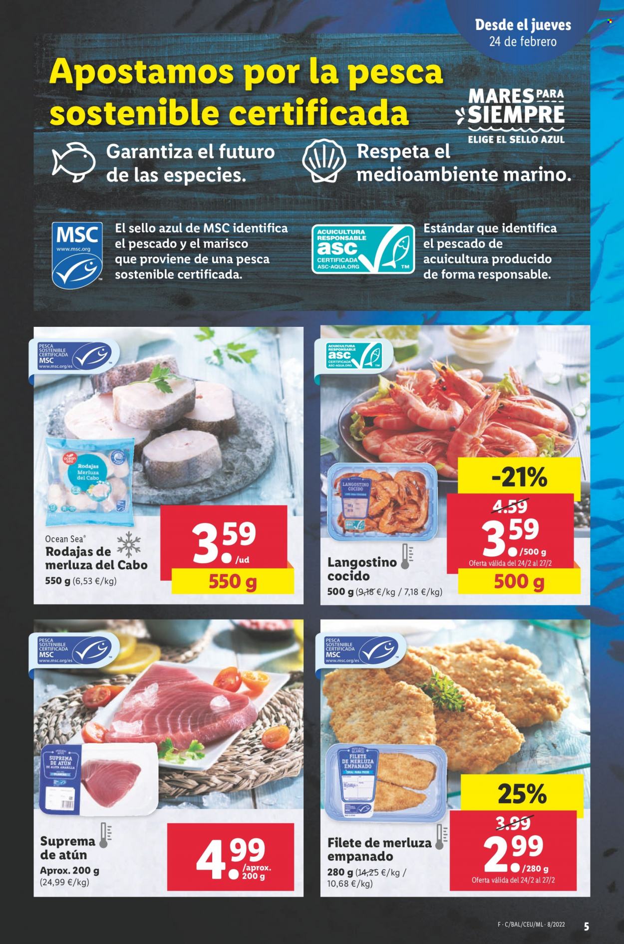 Folleto Lidl - 24/02/22 - 02/03/22. Página 5