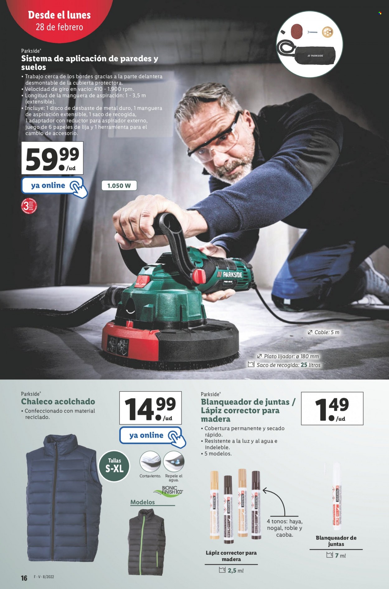 Folleto Lidl - 24/02/22 - 02/03/22. Página 16