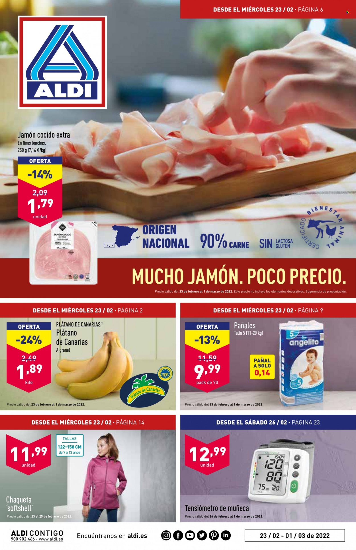 Folleto Aldi - 23/02/22 - 01/03/22. Página 1