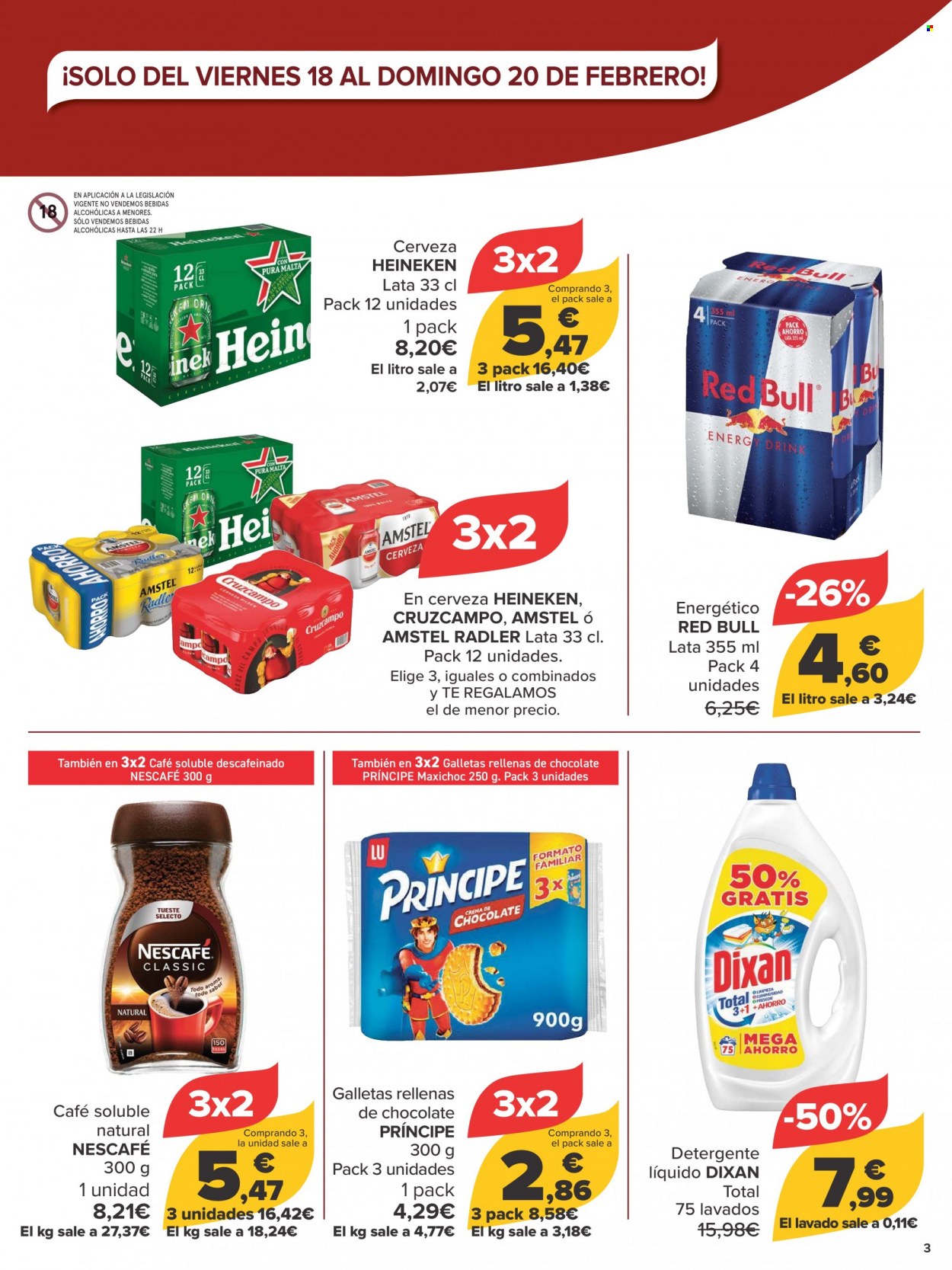 Folleto Carrefour - 18/02/22 - 20/02/22. Página 3