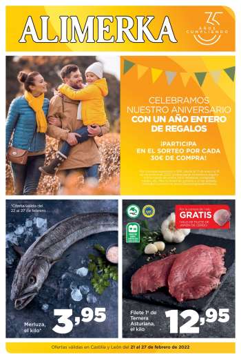 Folleto actual Alimerka - 21/02/22 - 27/02/22.
