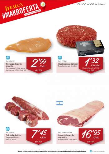 Folleto actual Makro - 22/02/22 - 28/02/22.