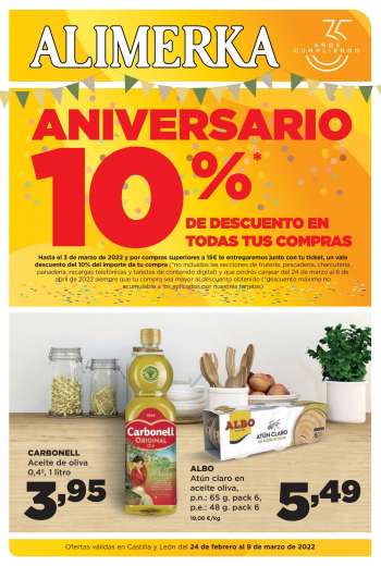 Folleto actual Alimerka - 24/02/22 - 09/03/22.