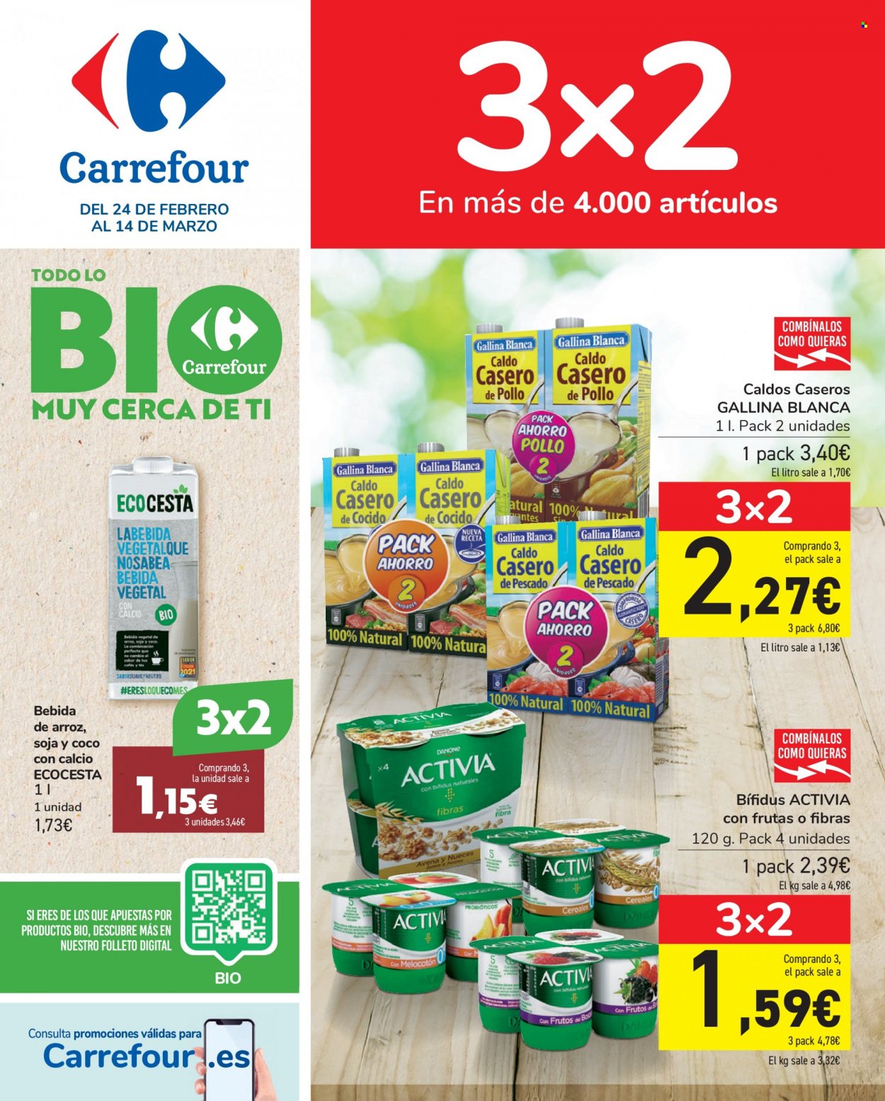 Folleto Carrefour - 24/02/22 - 14/03/22. Página 1