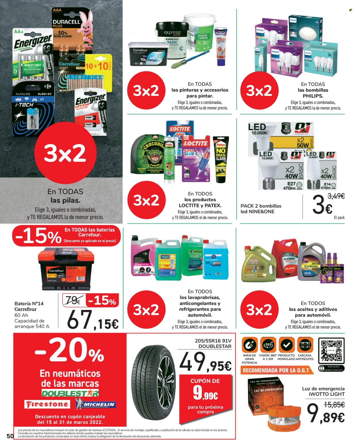 Folleto Carrefour - 24/02/22 - 14/03/22. Página 50