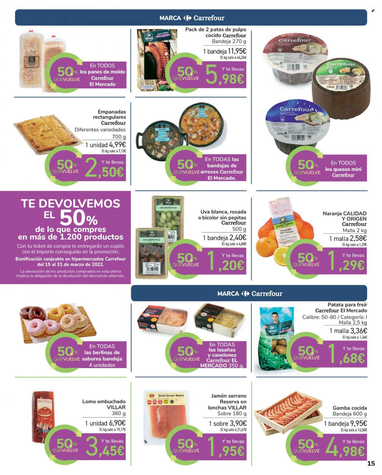 Folleto Carrefour - 24/02/22 - 14/03/22. Página 15