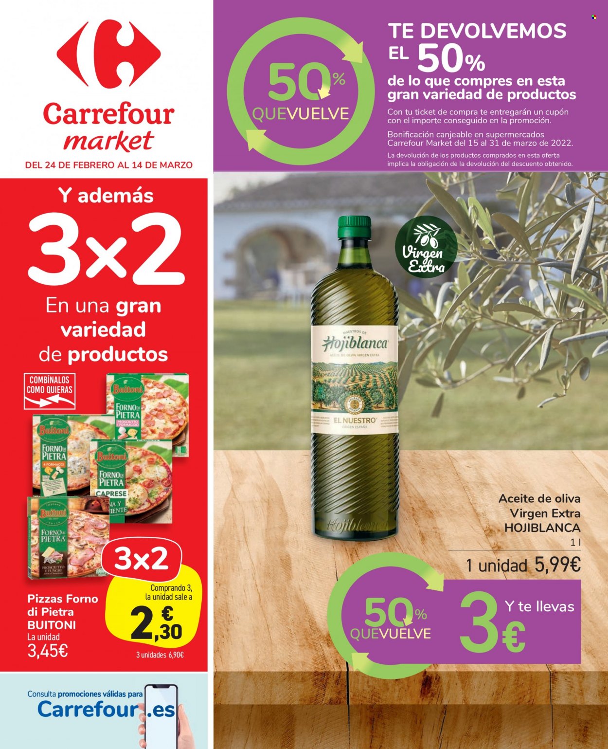 Folleto Carrefour - 24/02/22 - 14/03/22. Página 1